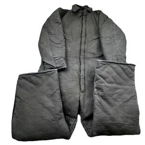 DAKOTA OUTERWEAR‎ INSULATED BLACK DUCK COVERALL Sz XL Regular